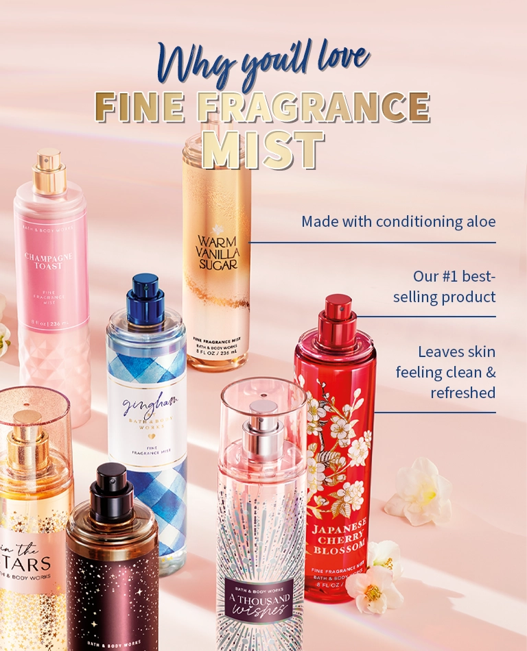 Bath and body works best sale signature collection fragrance mist